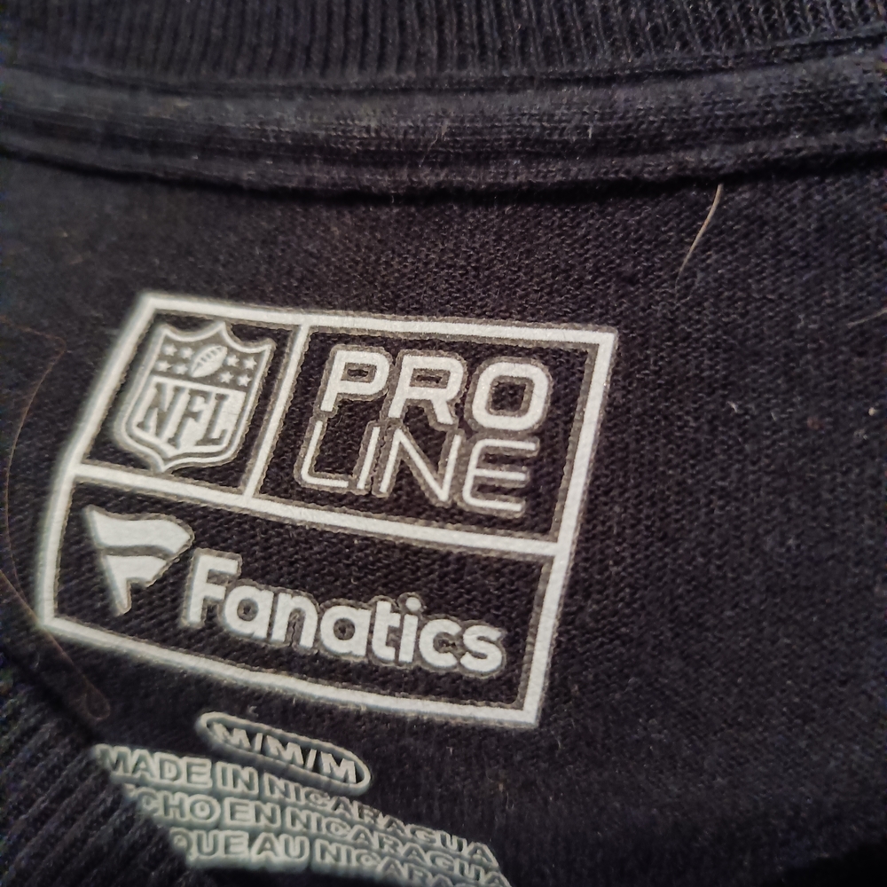 Fanatics Black NFL Pro Line T-Shirt - Picture 3 of 3